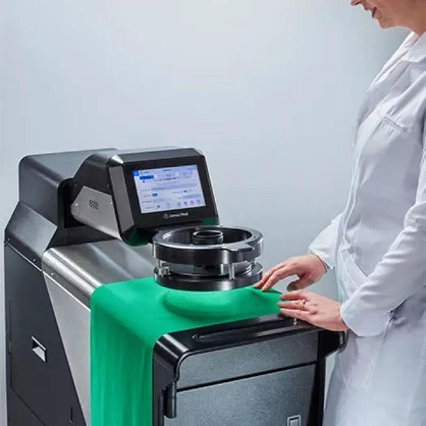James Heal AirPro Air Permeability Tester for Evaluating Fabric Breathability